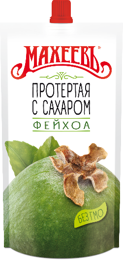 Фейхоа протёртая с сахаром – кулинарный рецепт